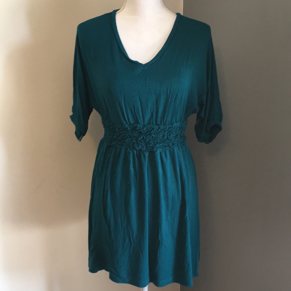 Francesca's Paraella Teal Dress/Tunic